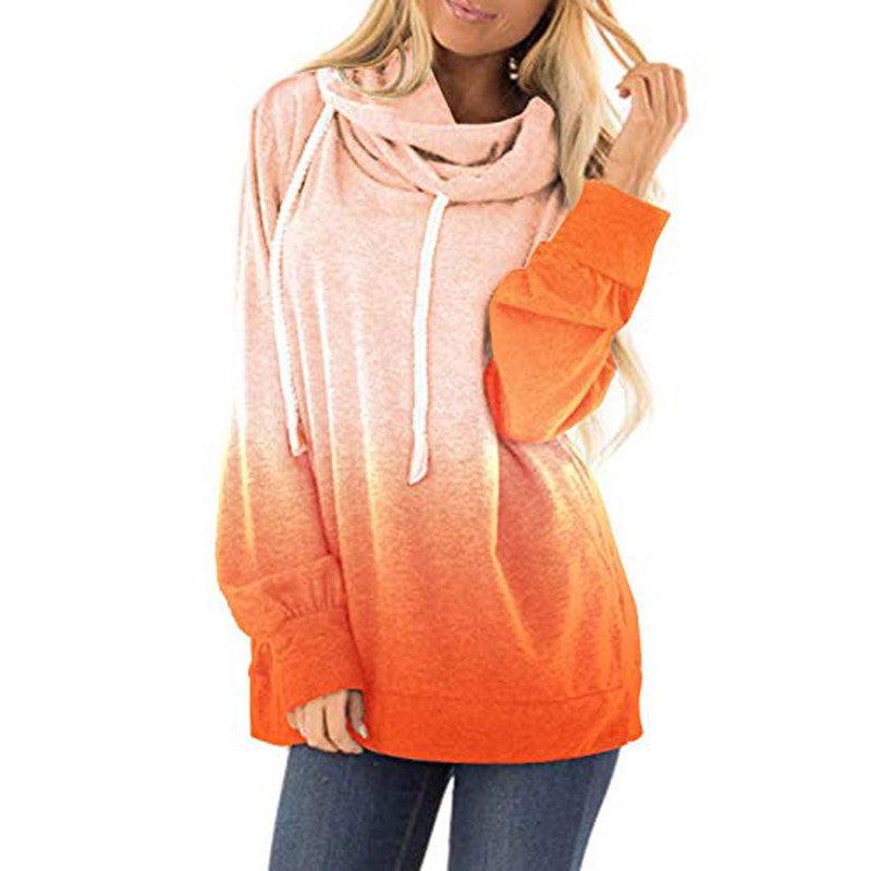 Cheky - Two-colored fashion hoodies for women