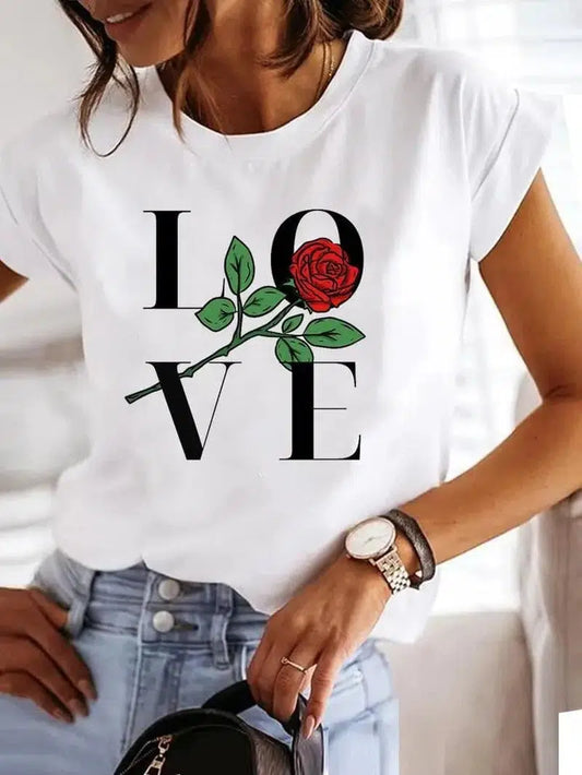 Cheky - Short Sleeve Love Tee