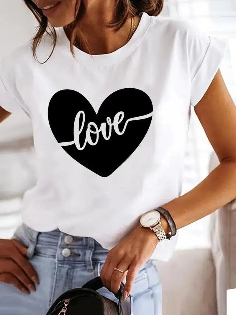 Cheky - Short Sleeve Love Shirt