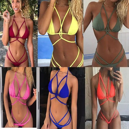 Cheky - Vibrant Strappy Bikini Collection